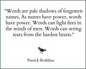 rothfuss quote words