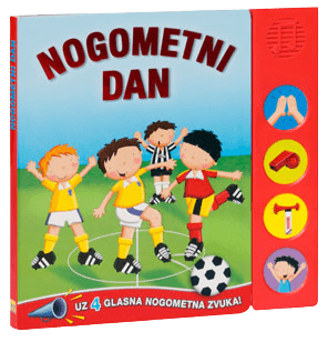 naslovnica nogometni dan slikovnica sa zvukovima