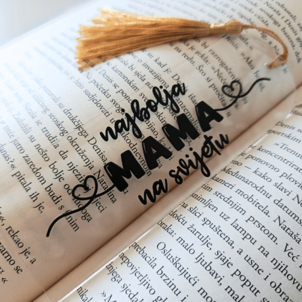 označivač za knjige mama