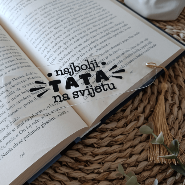 označivač za knjige najbolji tata na svijetu označivač za knjige najbolji tata na svijetu