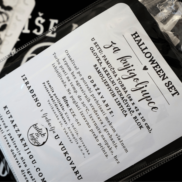 Halloween set za knjigoljupce