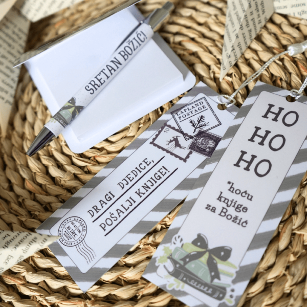 božićni poklon set za knjigoljupce