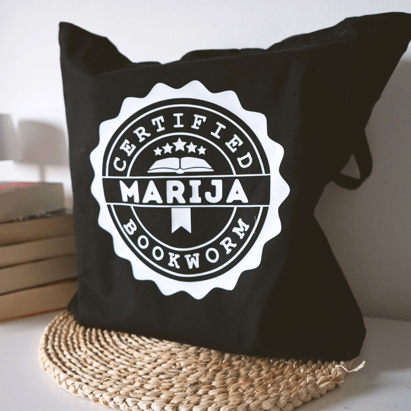 torba za knjigoljupce certified bookworm