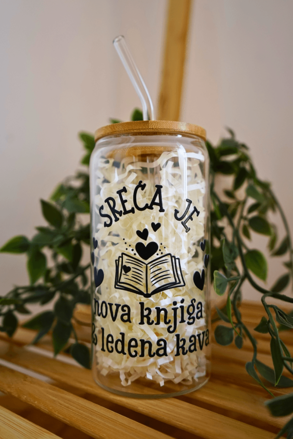čaša sreća je nova knjiga i ledena kava