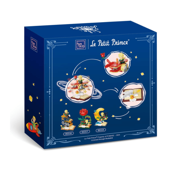 STARRY RIDE PLANE BACK kocke za slaganje the little prince starry ride plane
