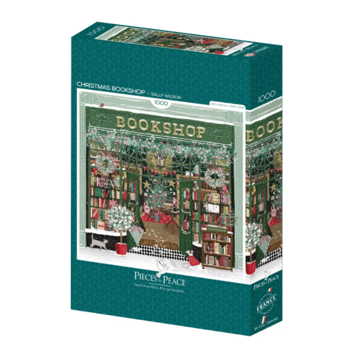 slagalica christmas bookshop 1000