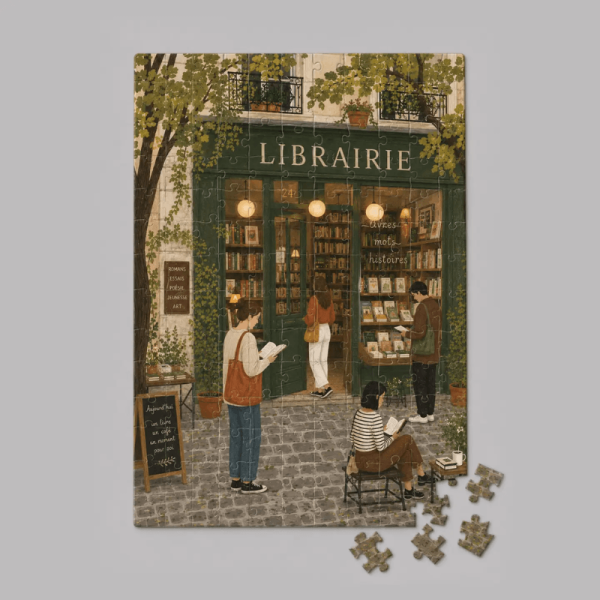 mini puzzle francuska knjižara mini puzzle francuska knjižara
