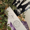 potpisani bookmark tamna šuma duboka voda