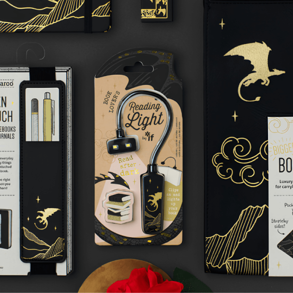 3 bookaroo lampica za čitanje fantasy dragon