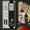 pen pouch bookaroo elastična futrola za olovke - zmaj