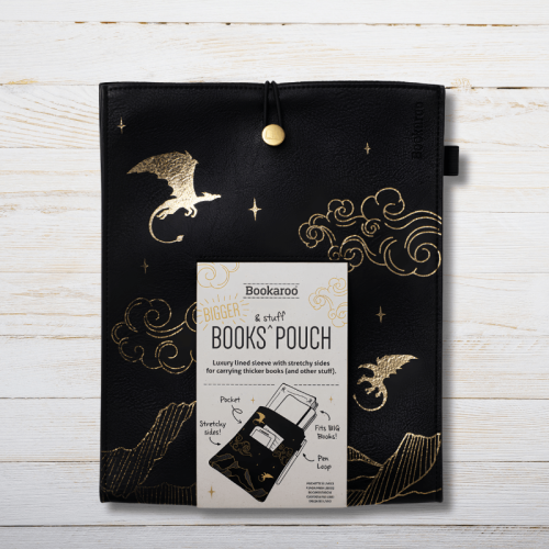 book pouch fantasy dragon torbica za knjige fantasy dragon