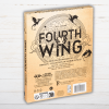 fourth wing bookmark set back označivači za knjige četvrto krilo