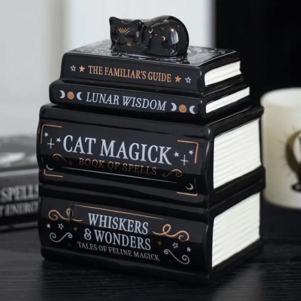 12 aroma lampa black cat magick