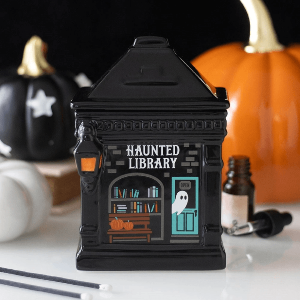 21 aroma lampa haunted library